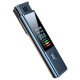 Smart Alcohol Tester Real Voice Broadcast Non  contact Blowing High Sensitivity Breathalyzer Type  C Charging HD Display