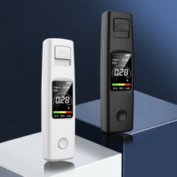 A20 Portable Alcohol Tester High Sensitivity Breathalyzer HD Display Non  contact Type  C Charging 200mAh Battery