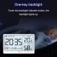 LCD Digital Temperature Humidity Meter   10 50 Measurement Electronic Thermometer Hygrometer LCD Display Alarm Clock