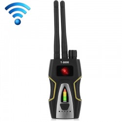 T8000 Wireless Signal Detector GPS Defense Location Finding Camera Anti  Candid Anti  Tracking Detection Instrument