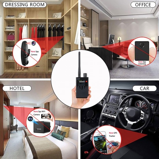 G318 Anti  eavesdropping and Anti  candid Shooting Signal Detector GPS Locator