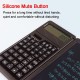 Solar Function Calculator Handwriting Pad 10 Digits Display Portable Handwriting Board  Black