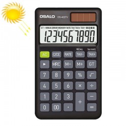 OSALO OS  403TV 10  digit LCD Screen Solar Dual Power Supply Mini Student Desktop Calculator