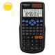 OSALO 240 Functions LCD Screen Solar Dual Power Supply Plug  in Teaching Calculator