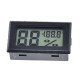 With Probe Digital Thermometer Hygrometer Electronic Temperature Detection Sensor  FY  11 Black