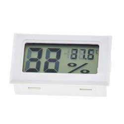 With Probe Digital Thermometer Hygrometer Electronic Temperature Detection Sensor  FY  11 White