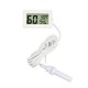 With Probe Digital Thermometer Hygrometer Electronic Temperature Detection Sensor  FY  12 White