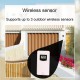 WiFi Color Screen Weather Station Temperature And Humidity Weather Forecast Clock  US Plug