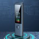 Smart Alcohol Tester Real Voice Broadcast Non  contact Blowing High Sensitivity Breathalyzer Type  C Charging HD Display