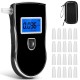 Portable Alcohol Breathalyzer with 20 Mouthpieces Professional Grade Accuracy Blood Alcohol Tester LCD Screen Personal Alcohol Breath Tester